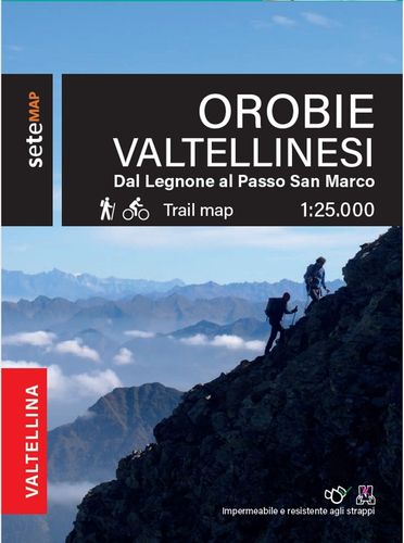 MAPPA Orobie Valtellinesi, dal Legnone al Passo san marco